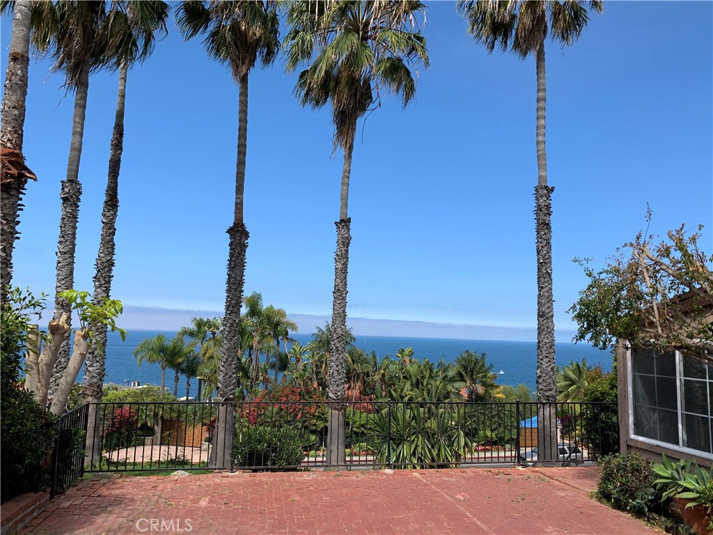 Ocean view from large lower patio. - 32162 Coast Highway, Laguna Beach CA 92651 - photo 1