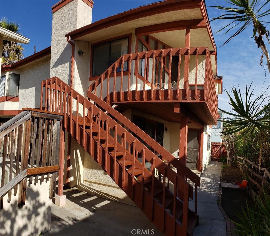 379 Hawthorne in Laguna Beach. Backs to quite alley where you have a one-car garage! These are the stairs to the propert - 379 Hawthorne, Laguna Beach CA 92651 - photo 1