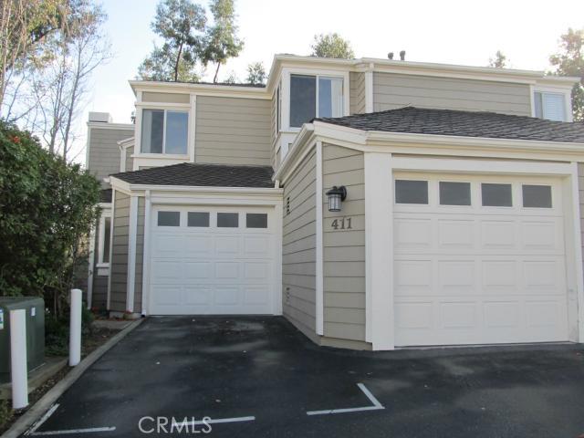 Front entrance - garage and parking - 411 San Nicholas Court, Laguna Beach CA 92651 - photo 1