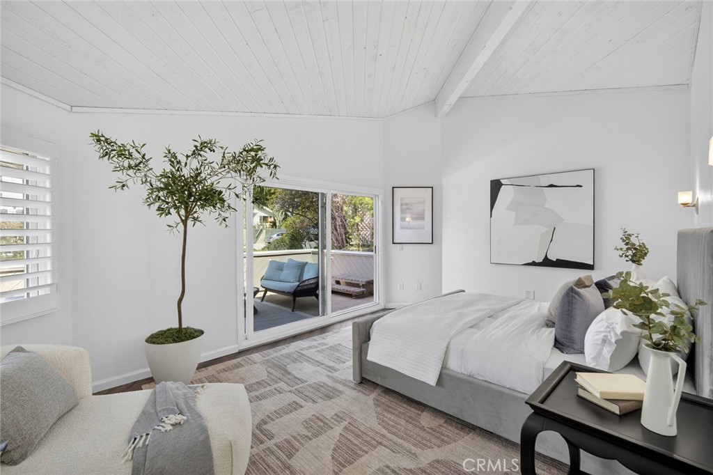 Primary Suite with ocean view terrace - 431 Nyes Place, Laguna Beach CA 92651 - photo 31