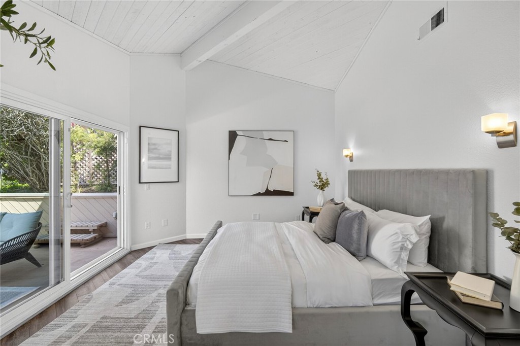 Primary Suite with ocean view terrace - 431 Nyes Place, Laguna Beach CA 92651 - photo 32