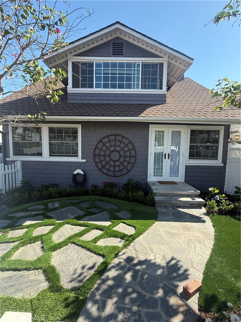 Front of House with private yard - 437 Cypress Drive B, Laguna Beach CA 92651 - photo 1