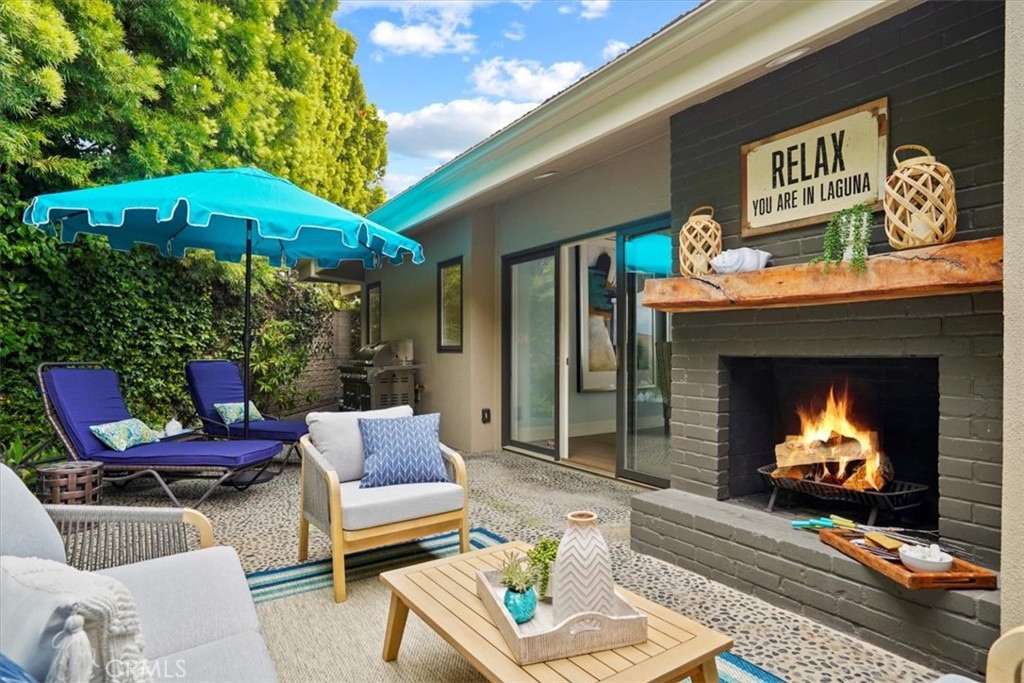 Back Outdoor Patio - 437 Emerald Bay, Laguna Beach CA 92651 - photo 26