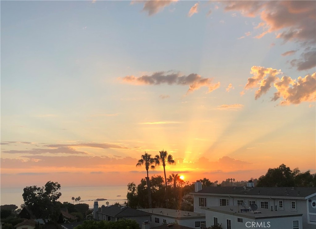 Sunset View From Deck - 456 Bent Street, Laguna Beach CA 92651 - photo 1