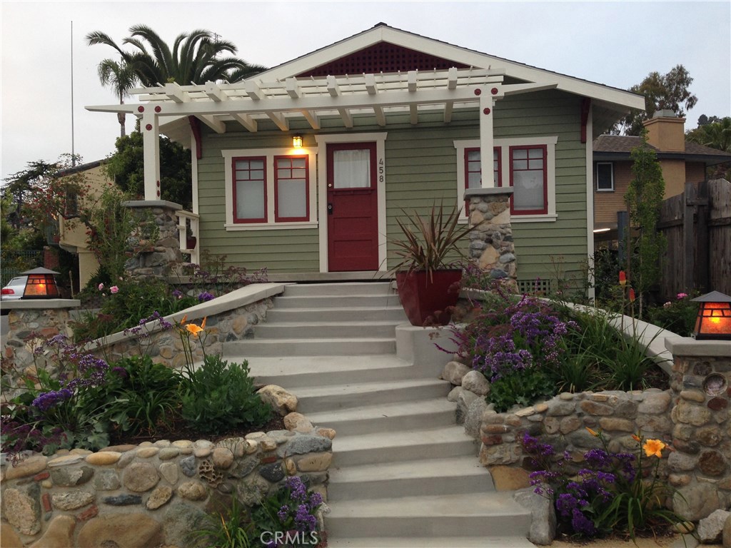 Call this adorable Craftsman style cottage home! - 458 Park Avenue, Laguna Beach CA 92651 - photo 1