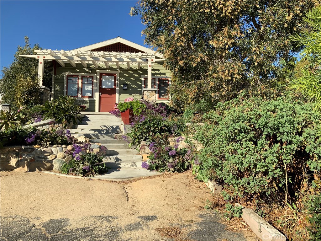 Front of Cottage with a front porch - 458 Park Avenue, Laguna Beach CA 92651 - photo 1