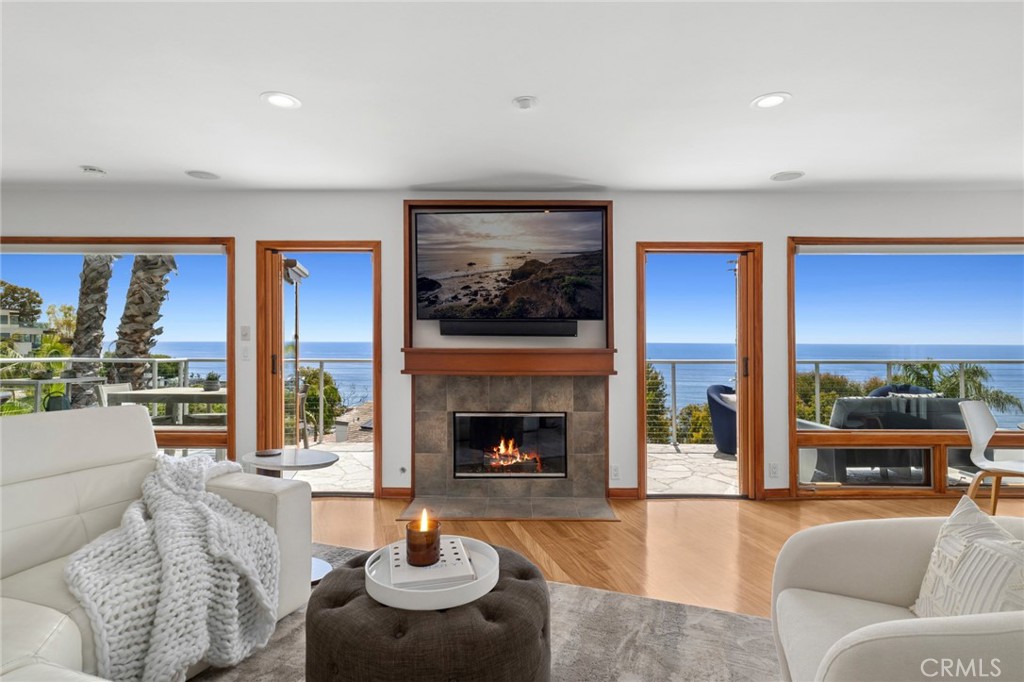 From its enviable perch above Upper Victoria Beach, this extraordinary home offers what many consider to be some of the - 461 Alta Vista Way, Laguna Beach CA 92651 - photo 1