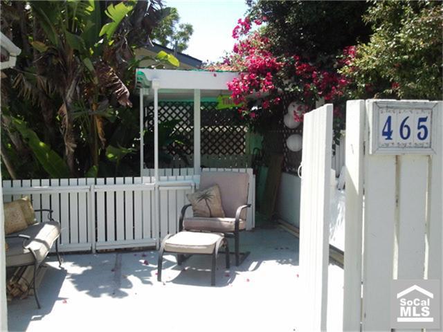 Private Courtyard Entrance - 465 HILL Street, Laguna Beach CA 92651 - photo 1