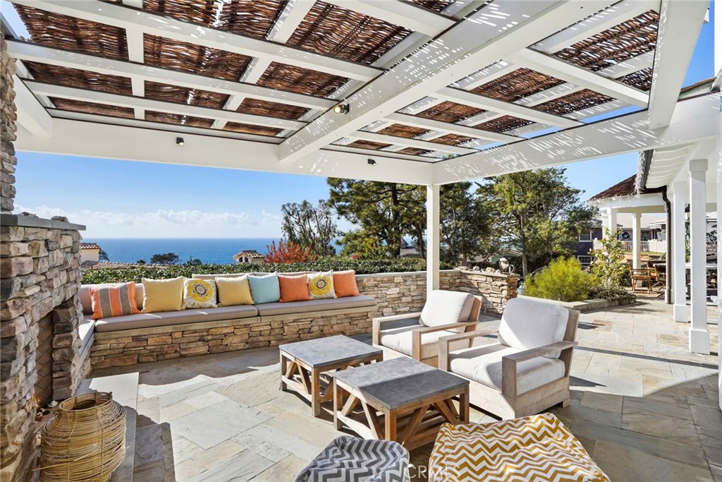 OUTSIDE PATIO WITH FIREPLACE - 47 N Portola, Laguna Beach CA 92651 - photo 1
