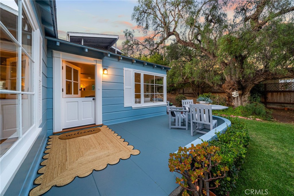 Twilight entrance to home - 477 Hill, Laguna Beach CA 92651 - photo 23