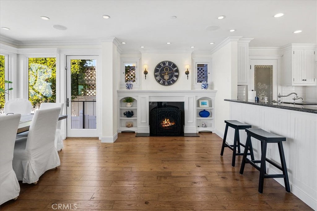 Step up to dining and kitchen areas - 50 N La Senda Drive, Laguna Beach CA 92651 - photo 17