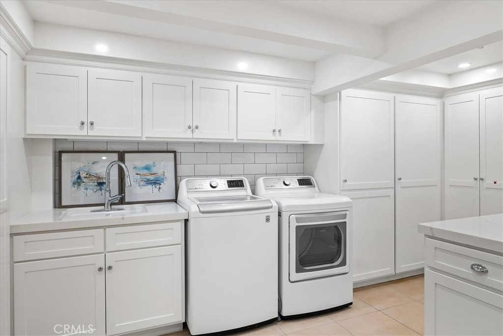 Spacious laundry room - 50 N La Senda Drive, Laguna Beach CA 92651 - photo 43