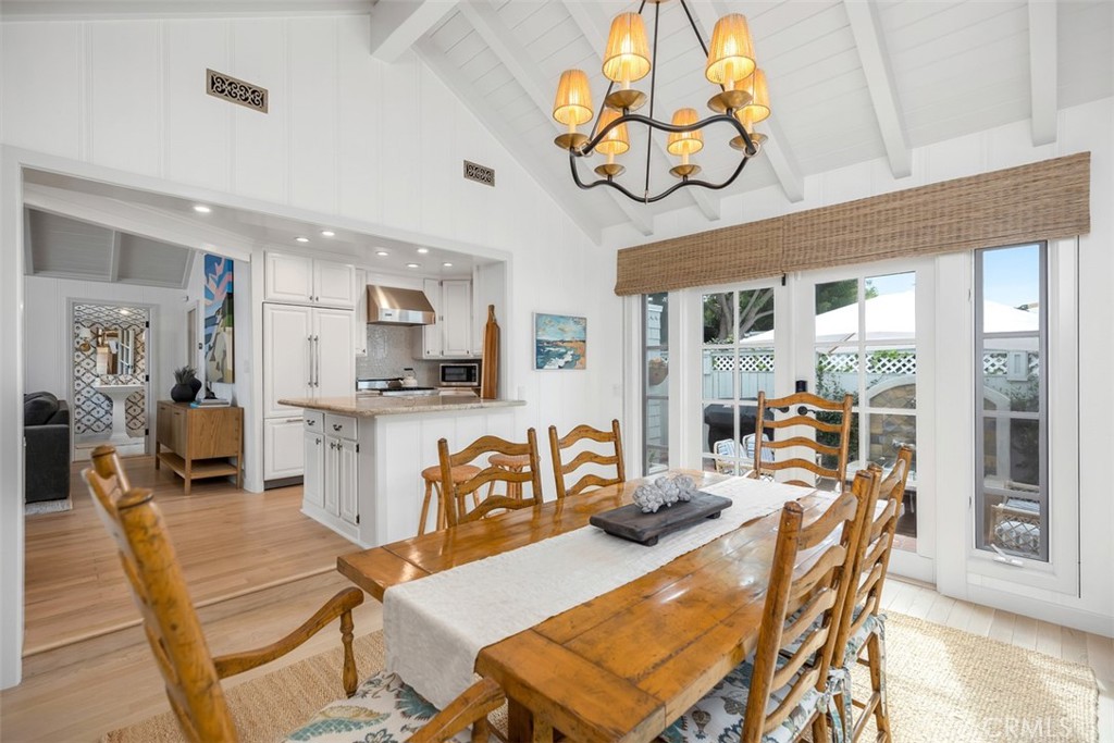 Looking into the kitchen from the dining room. - 501 Lombardy Lane, Laguna Beach CA 92651 - photo 13