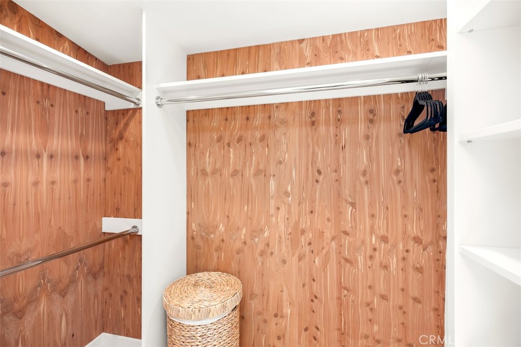 Cedar closet in the primary suite. - 501 Lombardy Lane, Laguna Beach CA 92651 - photo 20