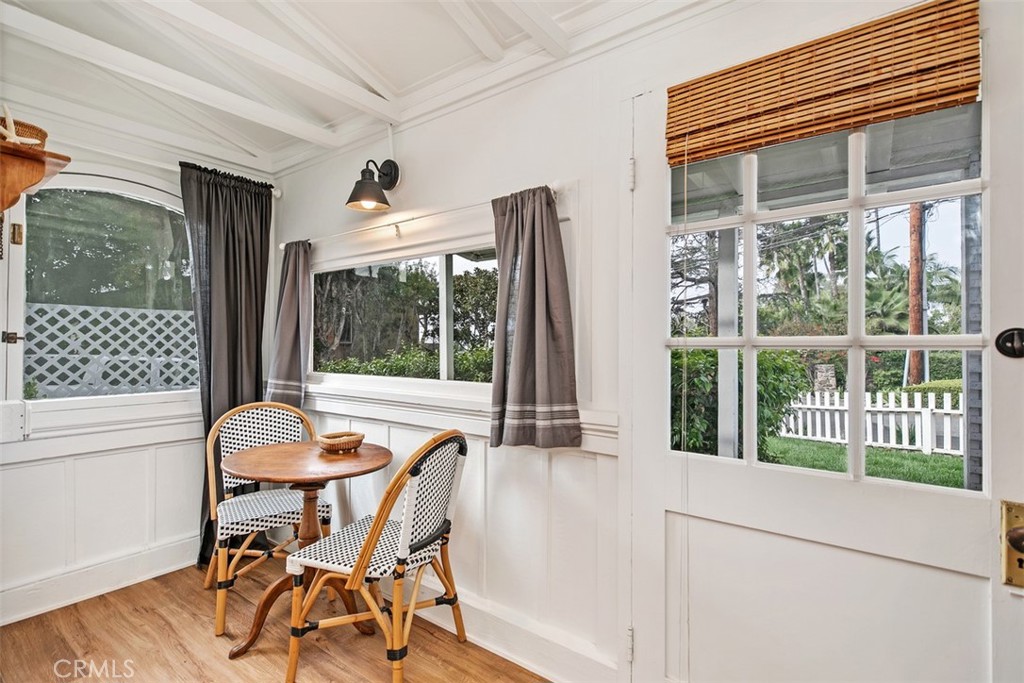 Cozy area just perfect for intimate dining. - 509 Diamond Street, Laguna Beach CA 92651 - photo 6