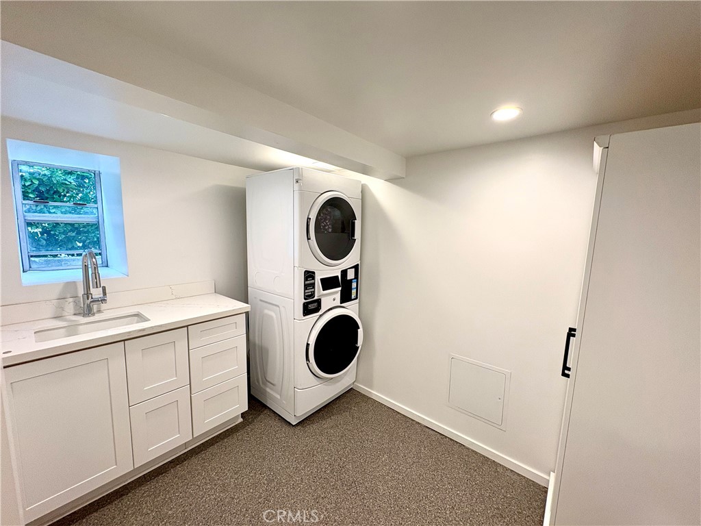 Laundry room located under the front house. - 527 Catalina 2, Laguna Beach CA 92651 - photo 11