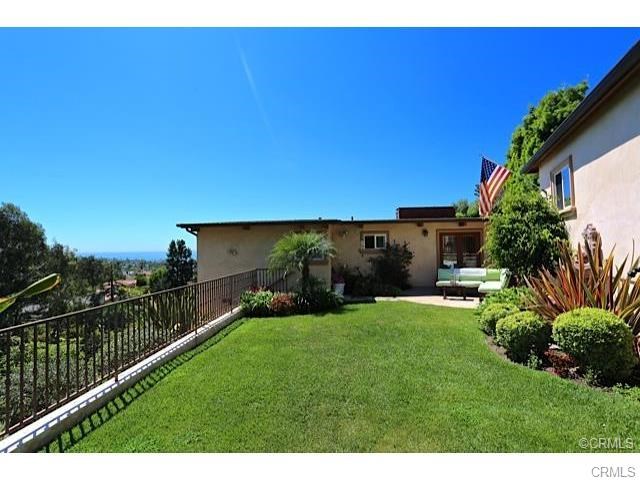 Beautiful ocean view, large yard with room for a garden below. - 549 Mystic Way, Laguna Beach CA 92651 - photo 1