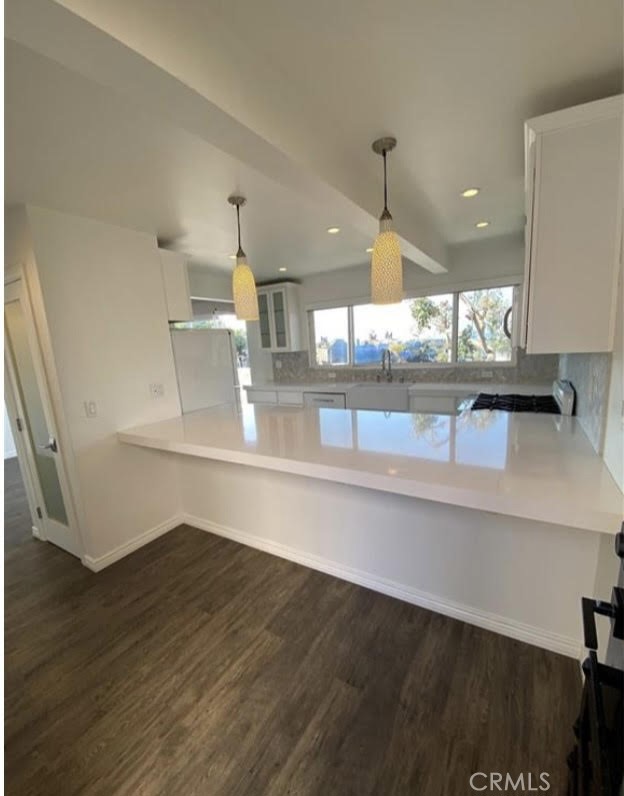 Large bar/counter seating area off kitchen - 577 Ramona A, Laguna Beach CA 92651 - photo 16