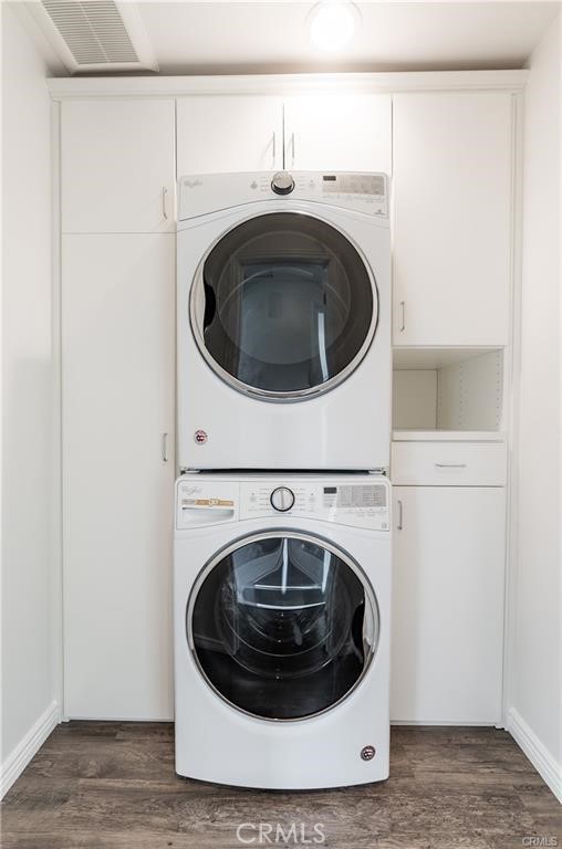New stackable washer /dryer in separate closet w/ additional storage space - 577 S Ramona #E, Laguna Beach CA 92651 - photo 30