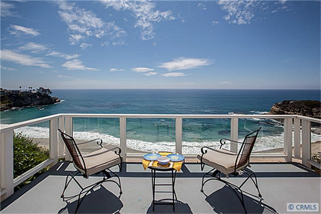 We often hear, "It's like sitting on a ship!" No structures between you and the oceanfront. - 6 MAR VISTA Lane, Laguna Beach CA 92651 - photo 1