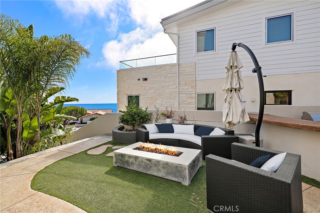 digitally staged with lounge cushions - 608 Loretta Drive, Laguna Beach CA 92651 - photo 3