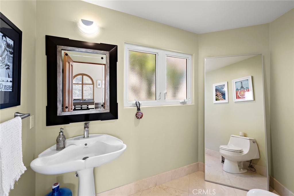 upper powder room - 608 Loretta Drive, Laguna Beach CA 92651 - photo 25
