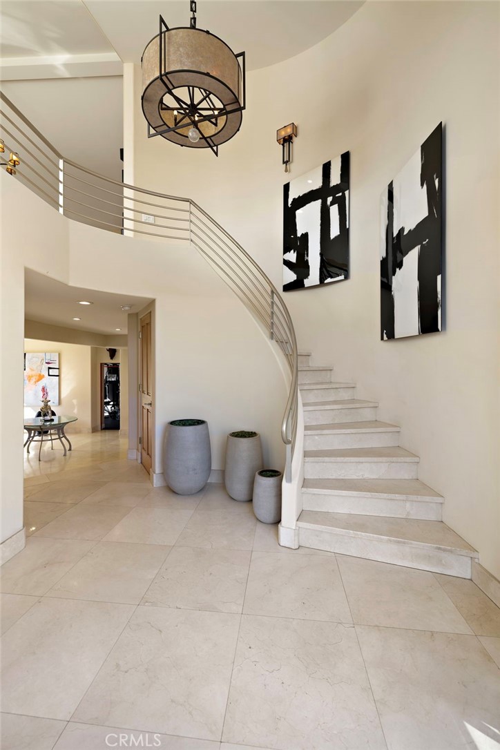 Crema Marfell marble floors throughout - 608 Loretta Drive, Laguna Beach CA 92651 - photo 27