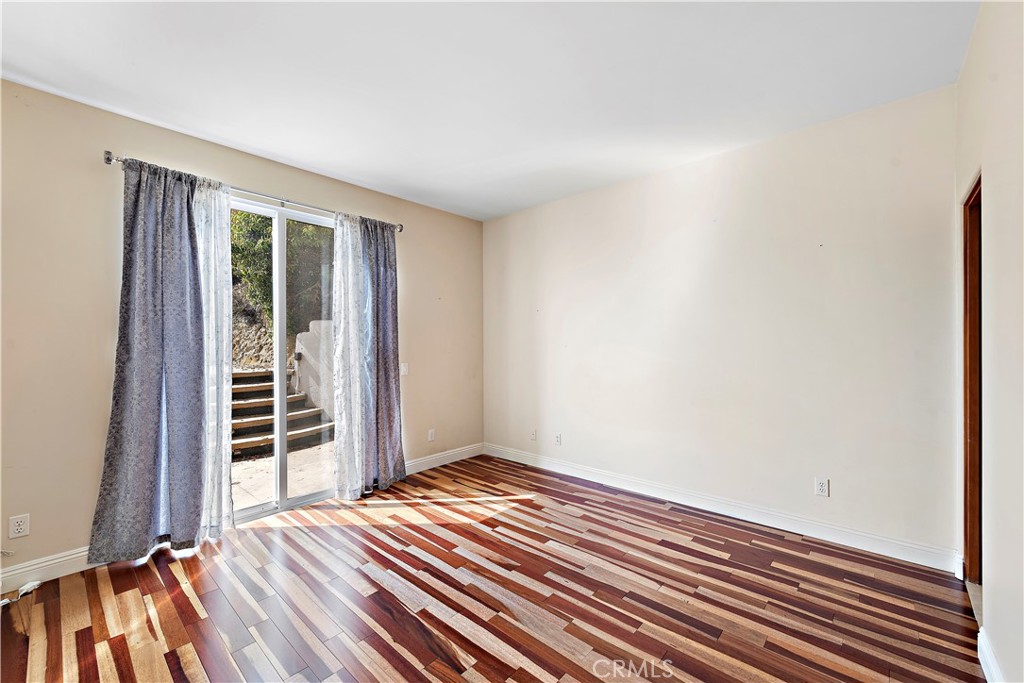 bedroom suite #2 with full bath and side yard access (vacant) - 608 Loretta Drive, Laguna Beach CA 92651 - photo 34