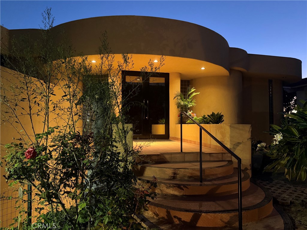 A welcoming double door entry way - 664 Mystic View, Laguna Beach CA 92651 - photo 10