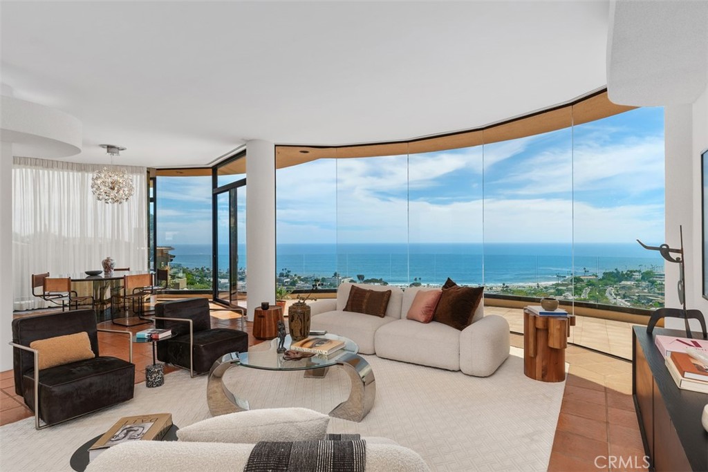 Whitewater and Catalina Island views from living and dining room entertain all the time. - 664 Mystic View, Laguna Beach CA 92651 - photo 21