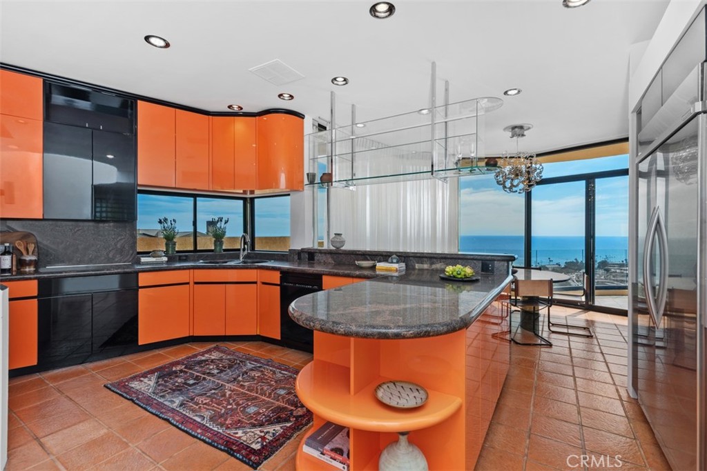 Spectacular views while one cooks or works at the sink. - 664 Mystic View, Laguna Beach CA 92651 - photo 27