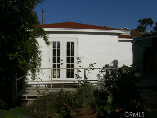 Back deck, french doors off master - 671 Seaview, Laguna Beach CA 92651 - photo 1