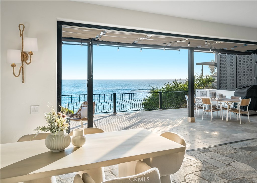 Views of the Pacific from dining area - 675 Cliff Drive, Laguna Beach CA 92651 - photo 7