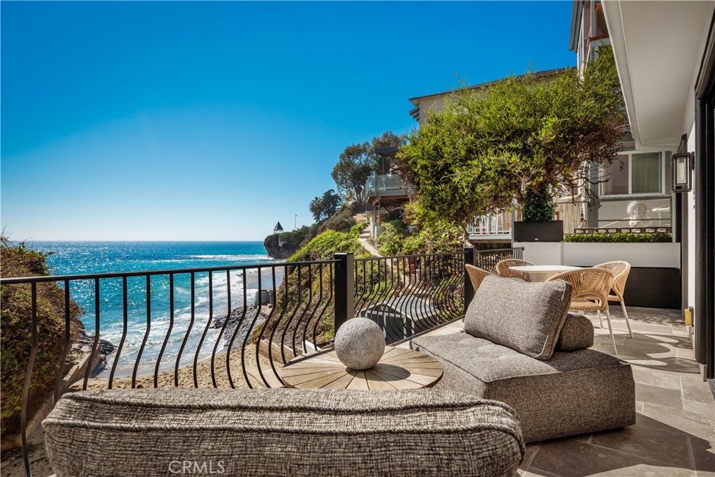 Secondary deck on the lower level - 675 Cliff Drive, Laguna Beach CA 92651 - photo 21