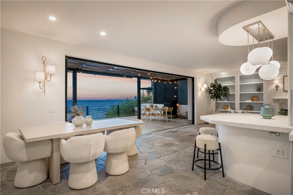 Twilight from the living area - 675 Cliff Drive, Laguna Beach CA 92651 - photo 42