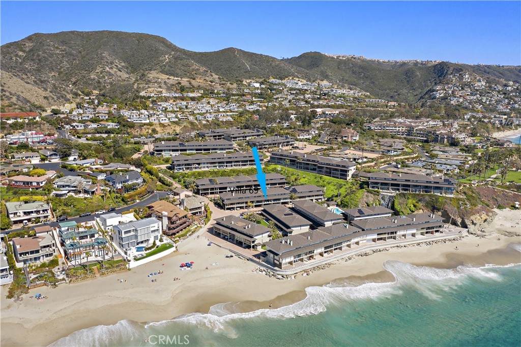 AERIAL VIEW SHOWING LOCATION OF SUBJECT PROPERTY - 69 Blue Lagoon Villa, Laguna Beach CA 92651 - photo 1