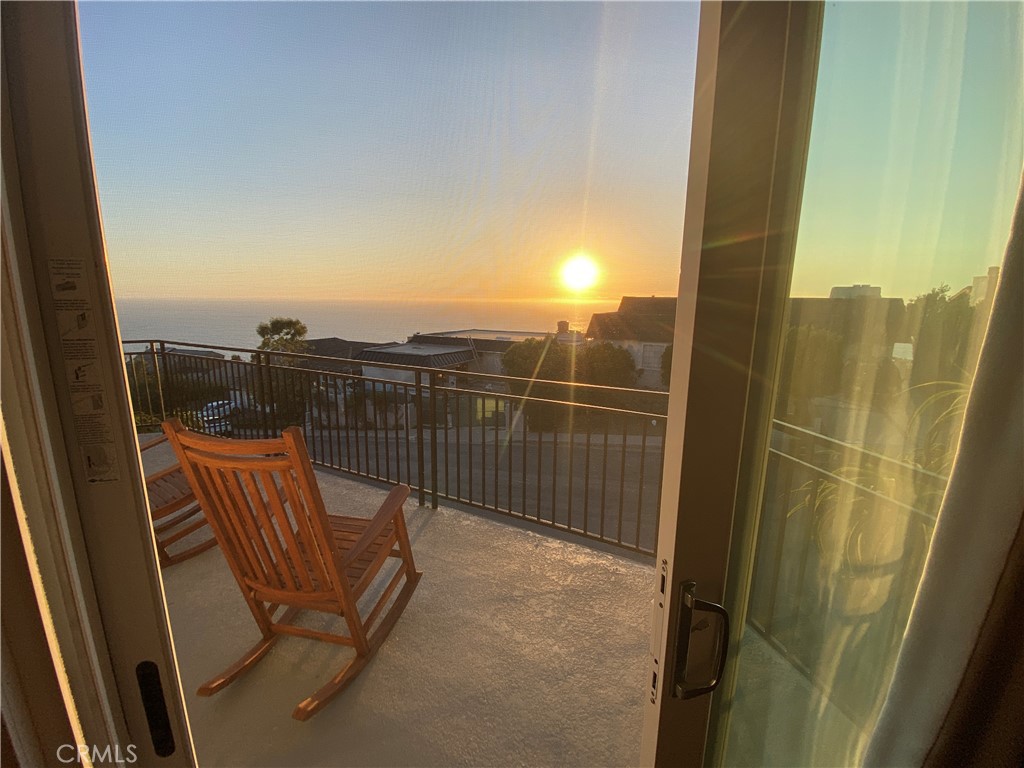 Balcony off primary bedroom - 750 Bolsana Drive, Laguna Beach CA 92651 - photo 14