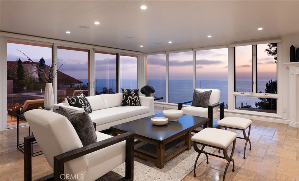 Living Room Ocean, Pool and Catalina Island Views. - 790 Nyes Place, Laguna Beach CA 92651 - photo 1