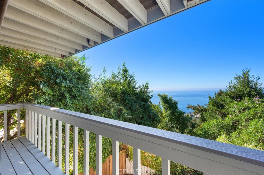 Ocean views from the Primary bedroom. - 815 La Mirada Street, Laguna Beach CA 92651 - photo 31