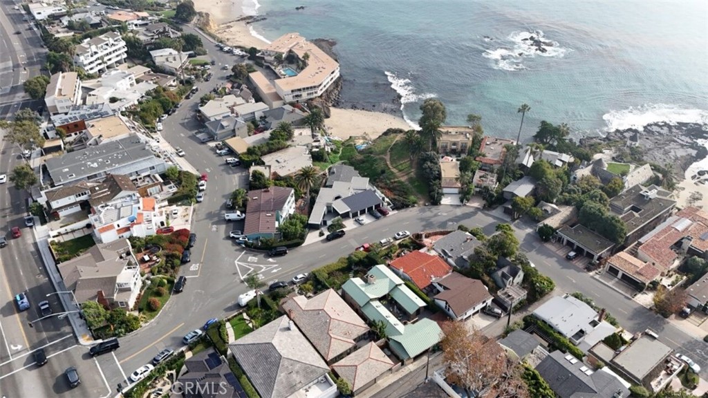 Ariel view, walk down to Fisherman's & Divers Cove Beachs - 836 Cliff Drive, Laguna Beach CA 92651 - photo 1