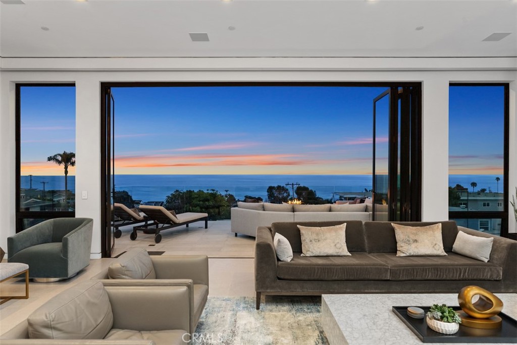 Photoshopped outdoor firepit fire - 848 Hillcrest Drive, Laguna Beach CA 92651 - photo 4
