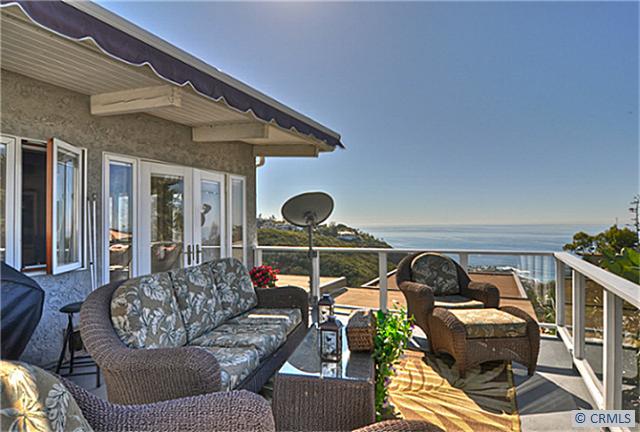 Victoria Beach view from living room deck - 916 MIRAMAR Street, Laguna Beach CA 92651 - photo 1