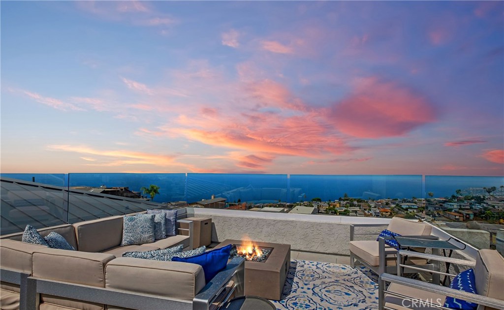 Fire pit on the Roof Top - 947 Acapulco Street, Laguna Beach CA 92651 - photo 1