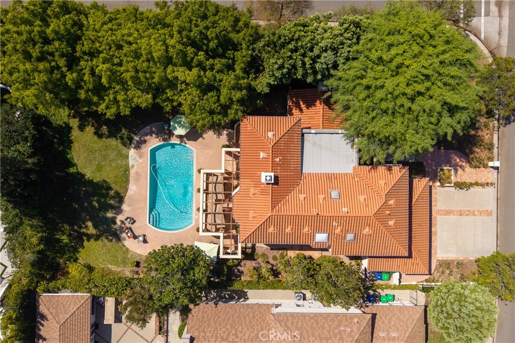Aerial view - 25442 Rapid Falls, Laguna Hills CA 92653 - photo 35