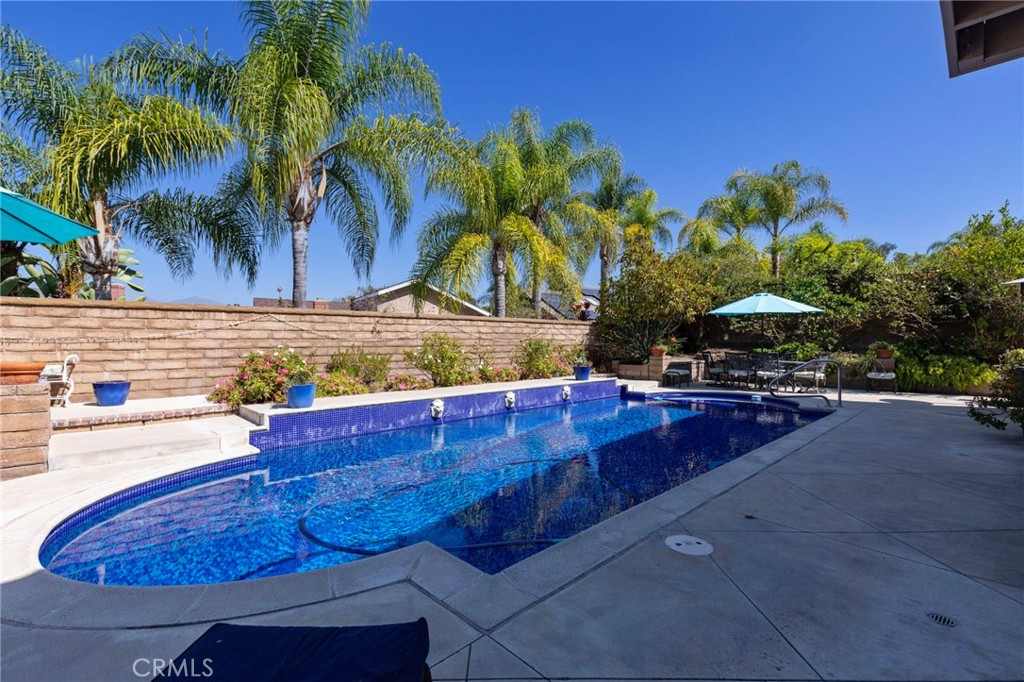 Another view of pool with open view - 25516 La Mirada Street, Laguna Hills CA 92653 - photo 4