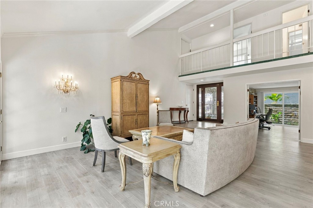 View from living room looking toward front door - 25516 La Mirada Street, Laguna Hills CA 92653 - photo 21