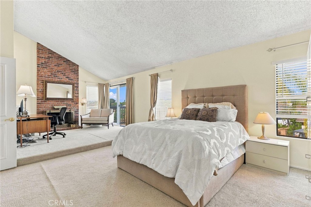 View with primary bedroom and sitting area - 25516 La Mirada Street, Laguna Hills CA 92653 - photo 31