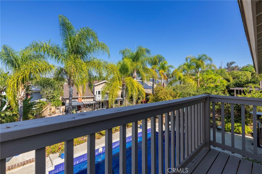 View off balcony from from primary bedroom - 25516 La Mirada Street, Laguna Hills CA 92653 - photo 47