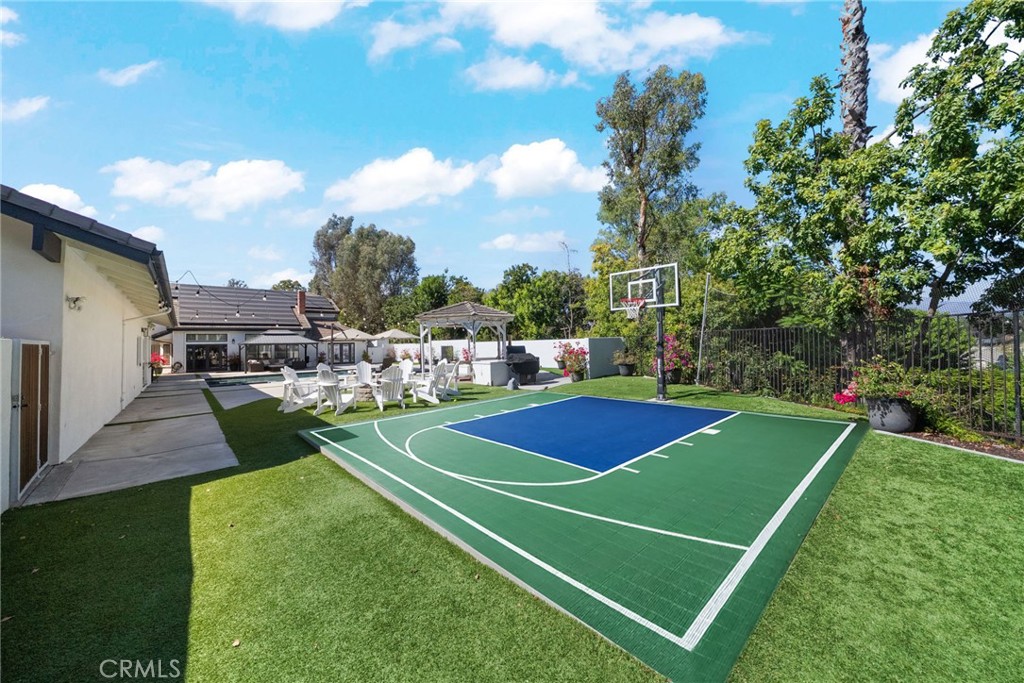 Paint on sports court have been digitally added. - 25902 Hitching Rail, Laguna Hills CA 92653 - photo 42