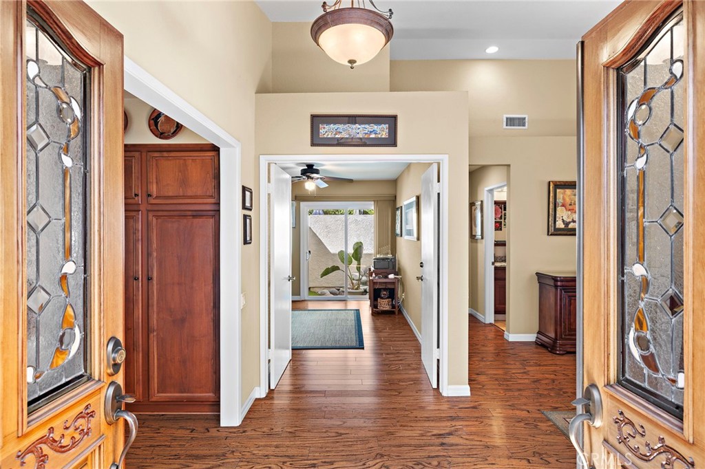 From the entrance looking into 3rd bedroom/office with atrium - 30 Oxbow Creek, Laguna Hills CA 92653 - photo 5